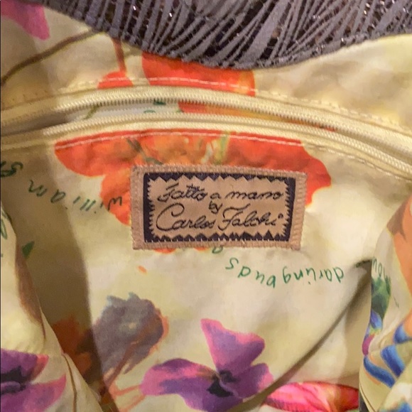 Carlos Falchi fatto a mano tote - Picture 4 of 7